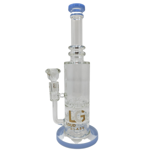 12" Loud Cloud Glass Water Pipe [10280]